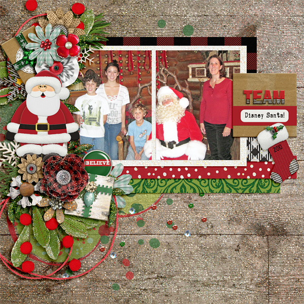 Team Disney Santa