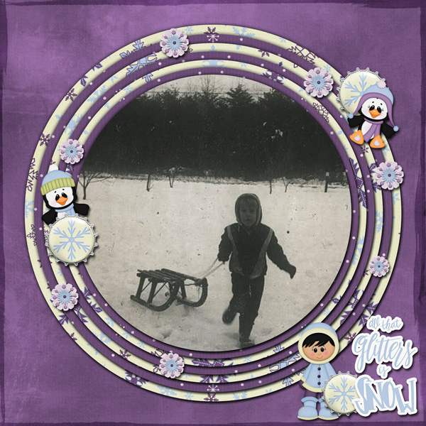 Template #1 Challange January- I used the template provided and HZ