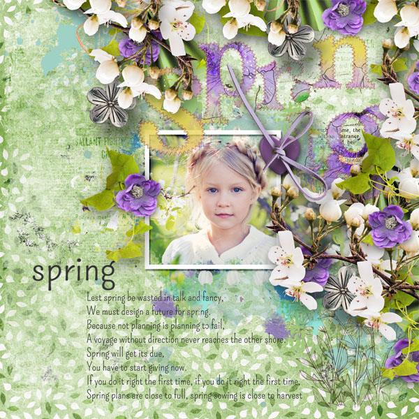 Template - A Special Time In Spring#4