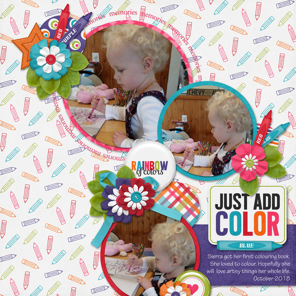 Template Bundle October - Just Add Color