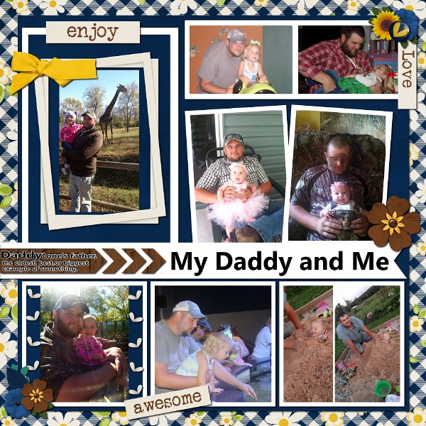 Template Chall July - Daddy and Me