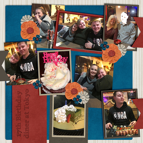 Template Challenge - 17th Birthday