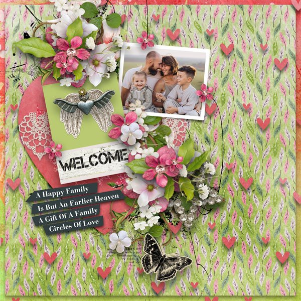 Template - Sweet Memories II