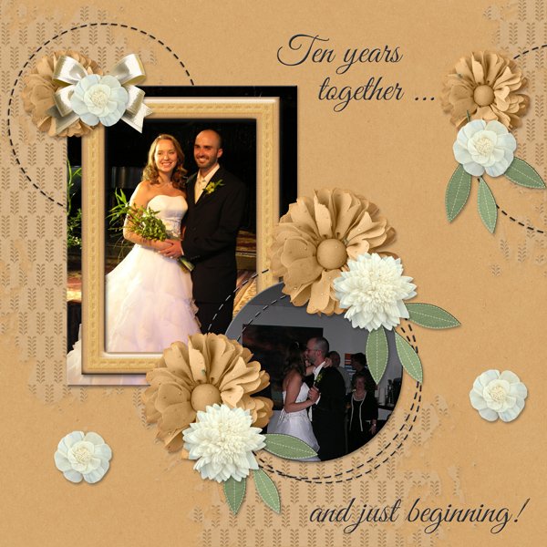 Ten years together ... and just beginning