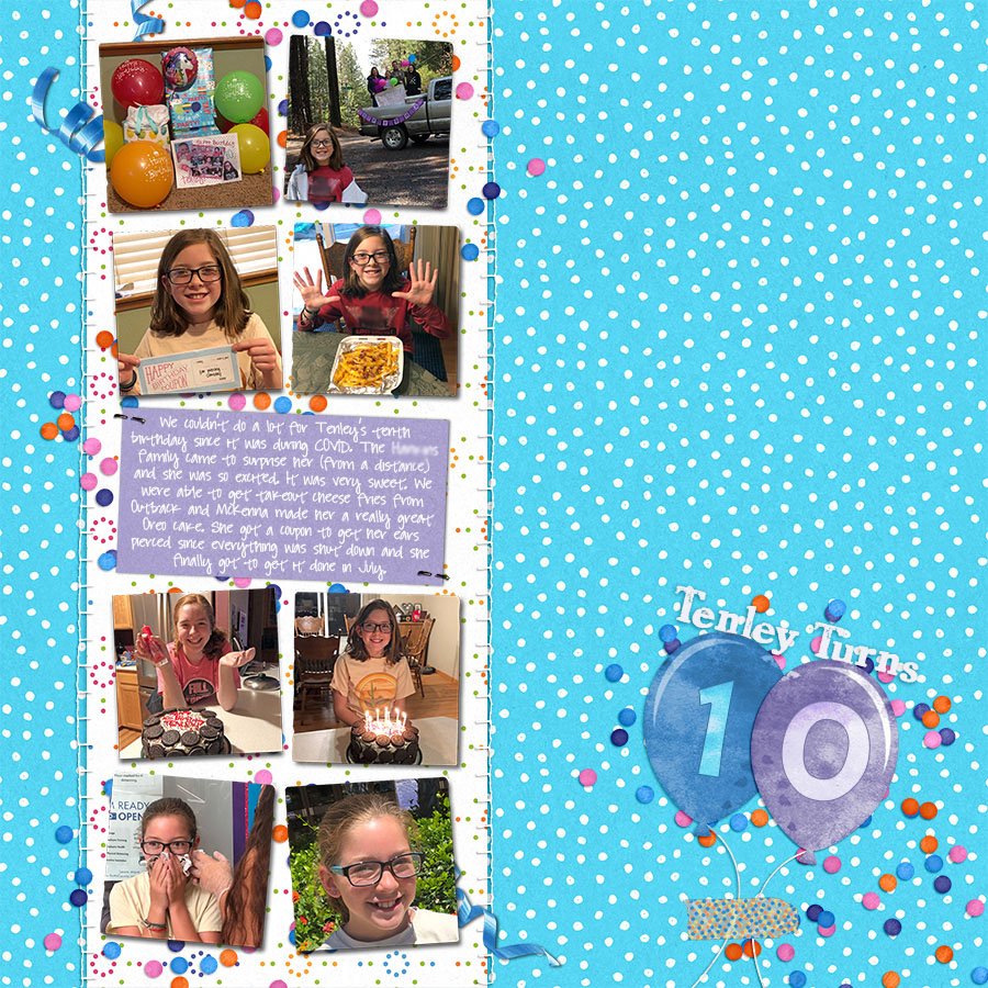 Tenley Turns 10