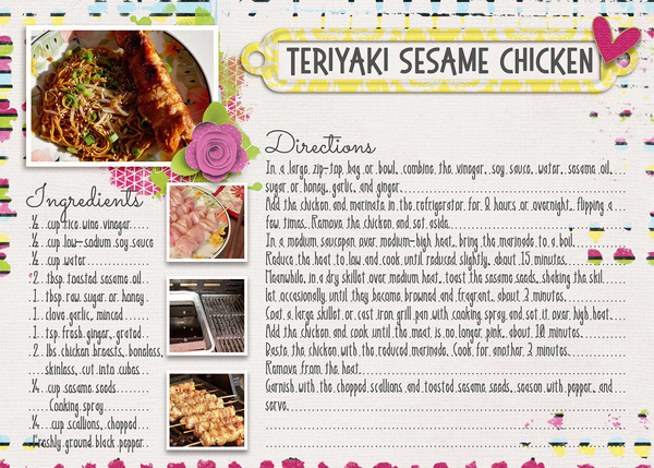 teriyaki sesame chicken