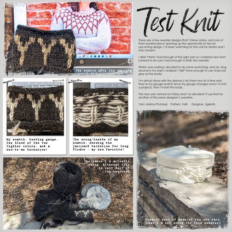 Test Knit - Vefir