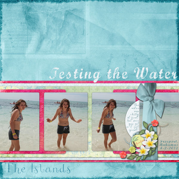 testint the water