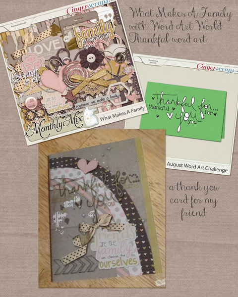 Thank you card