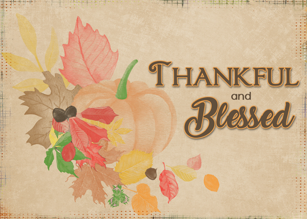 Thankful card