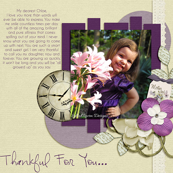 Thankful for Chloe