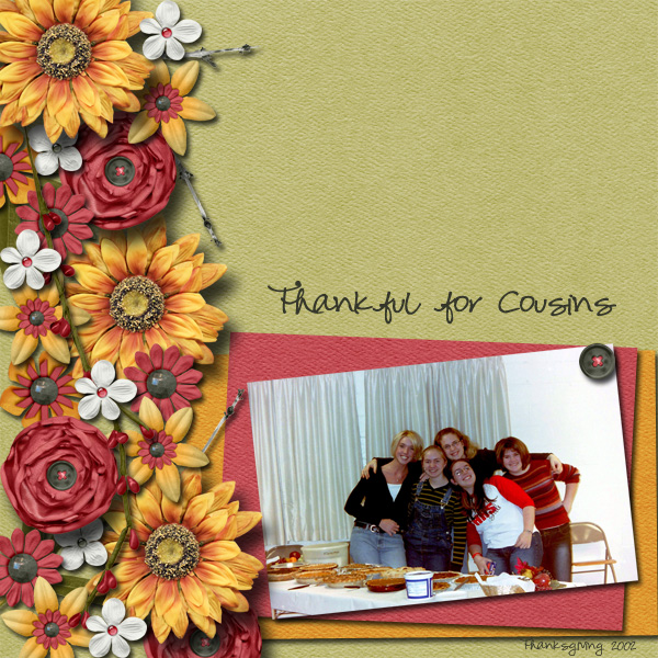 Thankful for Cousins