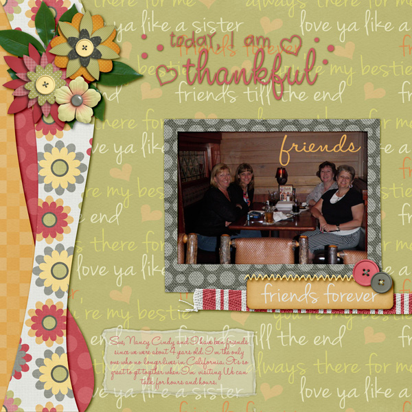 Thankful for Friends