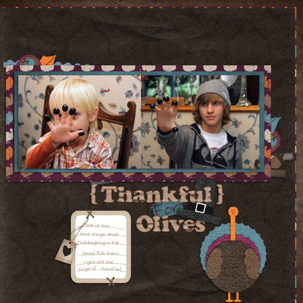 Thankful for Olives :)