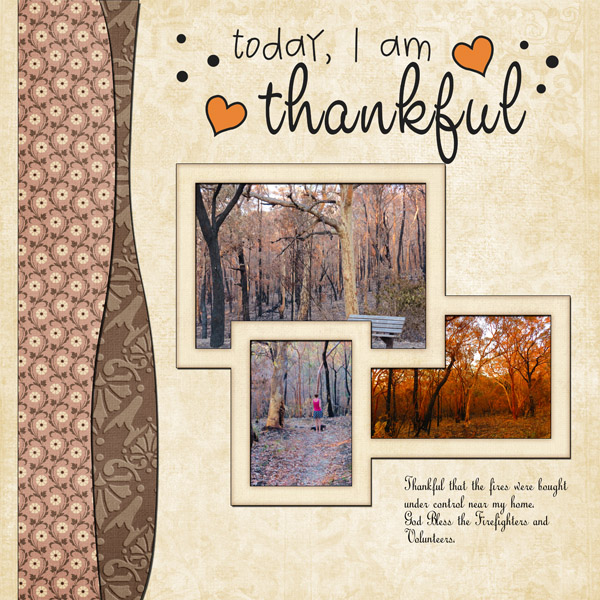 Thankful for today