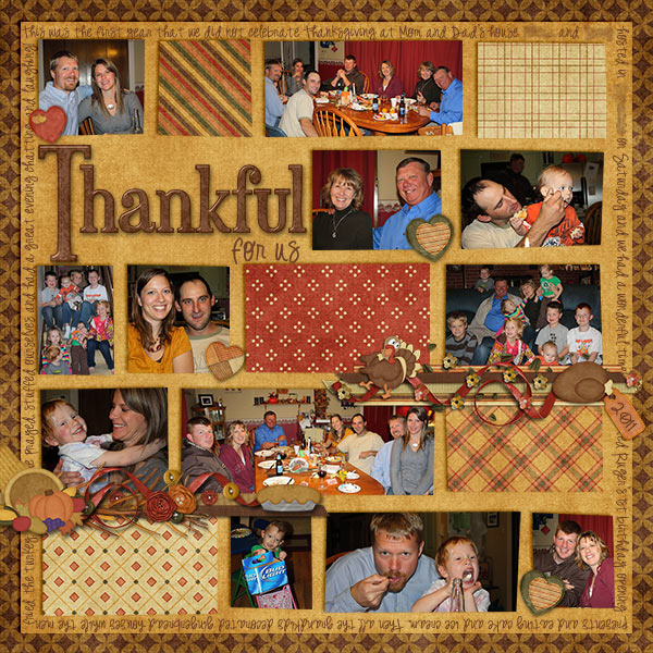 Thankful for us