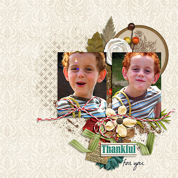 Thankful for you.