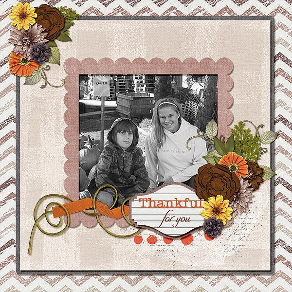 Thankful for you ...