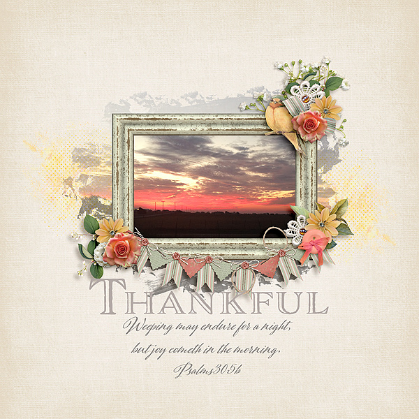 Thankful-Joy Cometh in the Morning