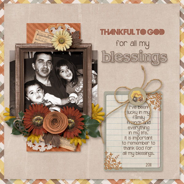 Thankful to God