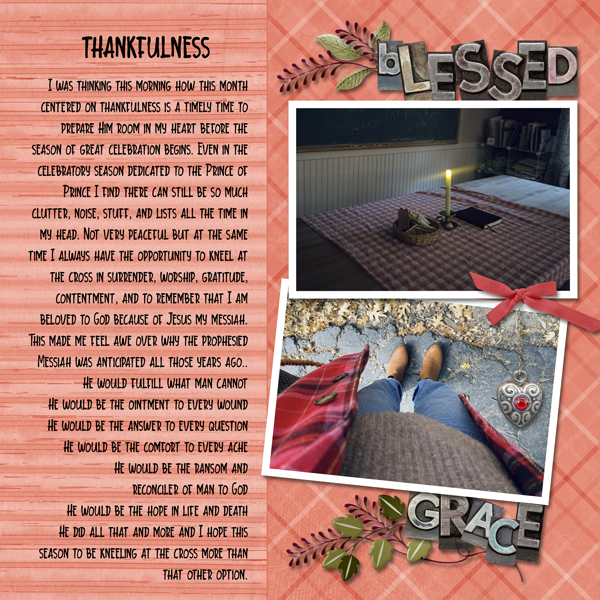 Thankfulness