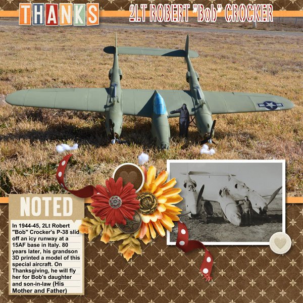Thanks 2Lt Robert Bb Crocker