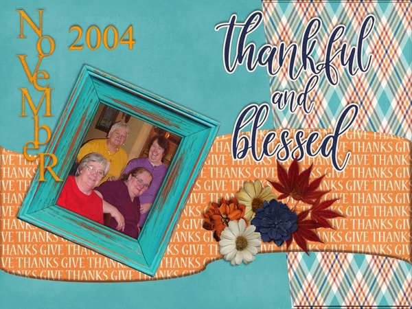 Thanksgiving 2004 - November 2017 Connie Prince Challenge