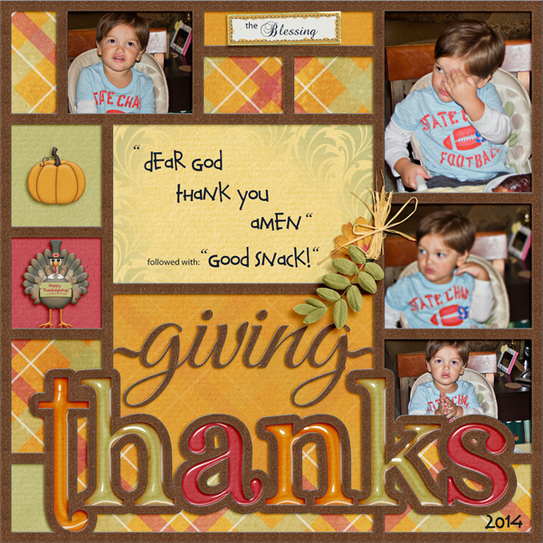 Thanksgiving Blessing