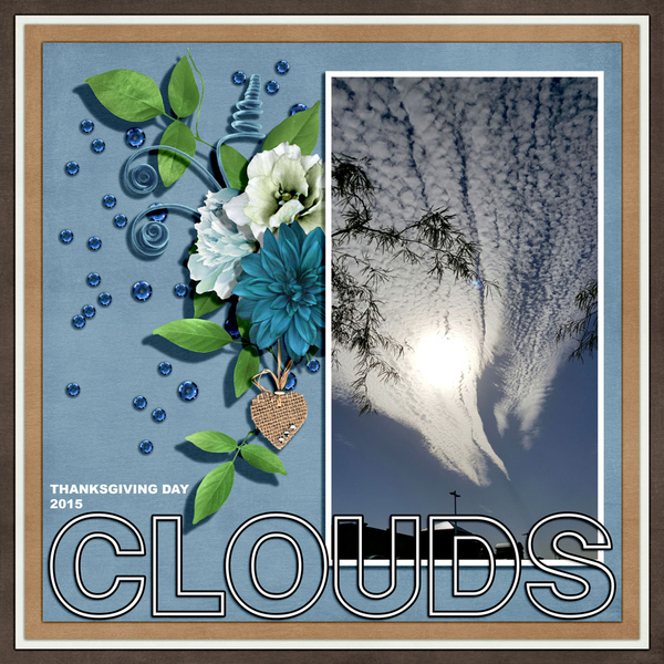 THANKSGIVING DAY CLOUDS