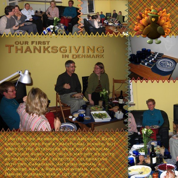 Thanksgiving in Denmark