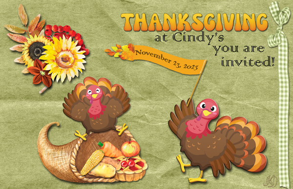 Thanksgiving invitation