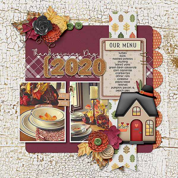 Thanksgiving Menu