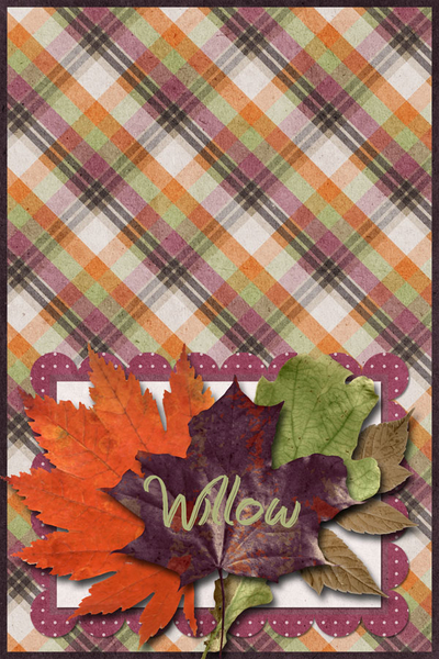 Thanksgiving place card