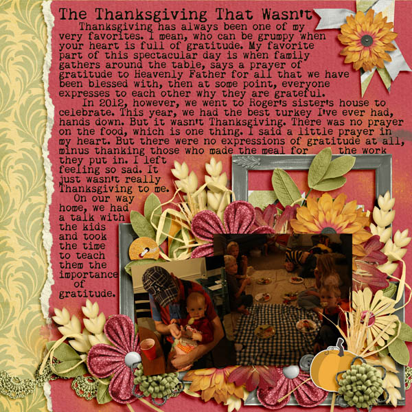 Thanksgiving That Wasn't