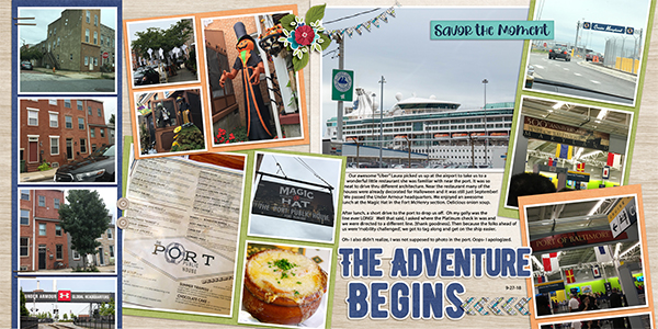 The Adventure Begins- Baltimore
