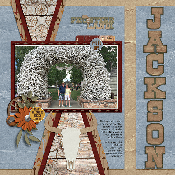The Antler Arches in Jackson, Wy