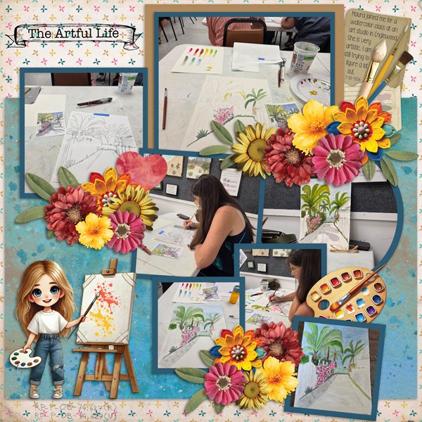 The Artful Life-Gingerbread Ladies  MM with Pics Galore Templates 13 #2-Connie Prince & March ...jpg