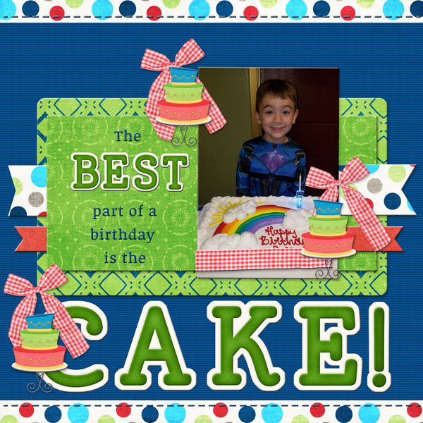The BEST part of a birthday is the CAKE!