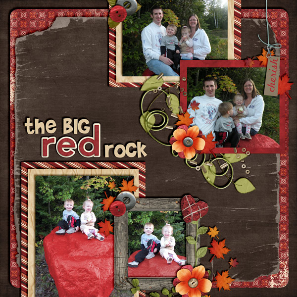 The big RED rock