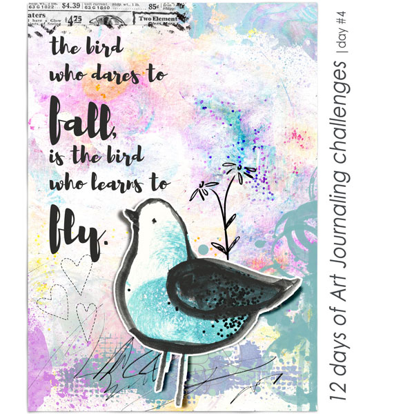 The bird who dares to fall