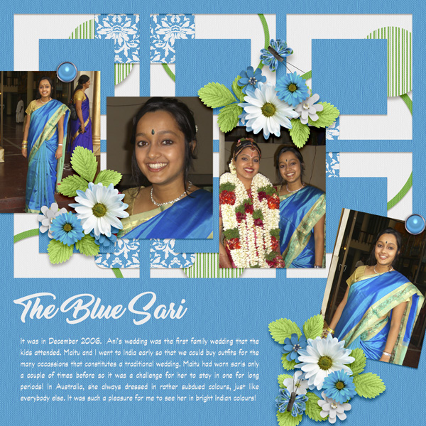 The Blue Sari