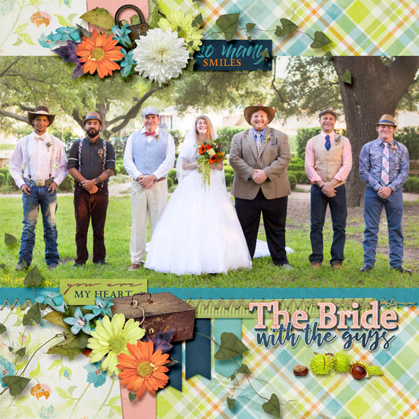 The Bride with the Guys