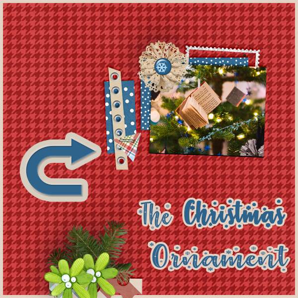 The christmas ornament