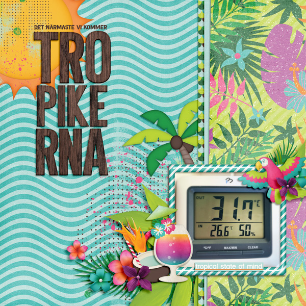 The closest we get to the tropics