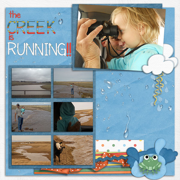 The Creek is Running!!