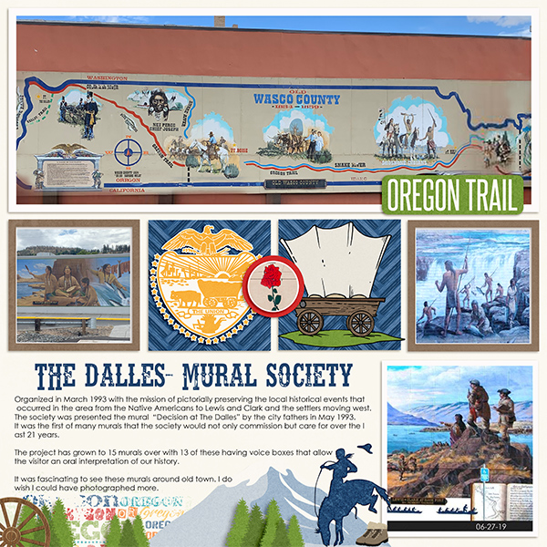 The Dalles Murals