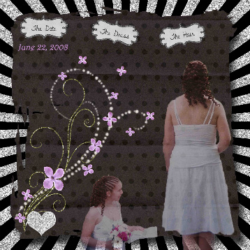 The date, the dress, the hair
