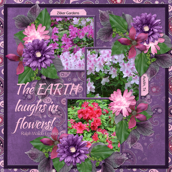 The EARTH laughs in flowers!