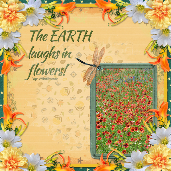 The EARTH laughs in flowers!