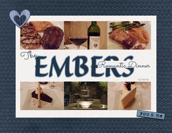 The Embers Romantic Dinner